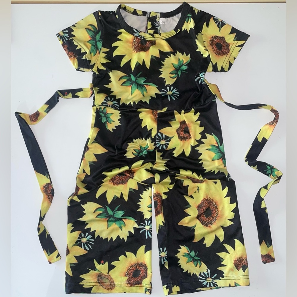 Sunflower romper
